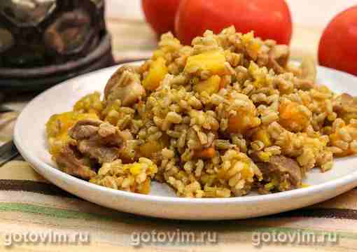 Перловка с мясом