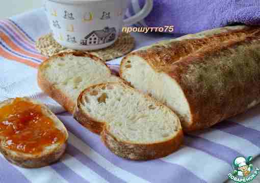 Итальянский белый хлеб