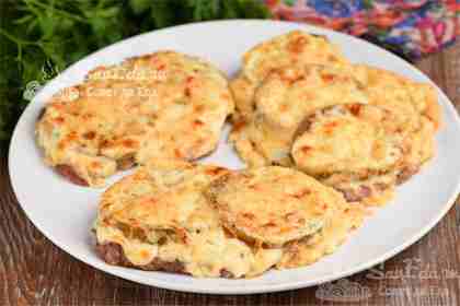 Мясо по-французски с бешамелем