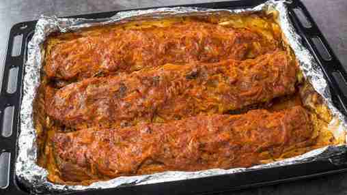 Ребрышки в луковом соусе