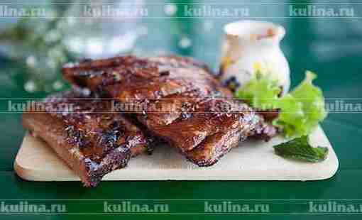 Пикантные ребрышки