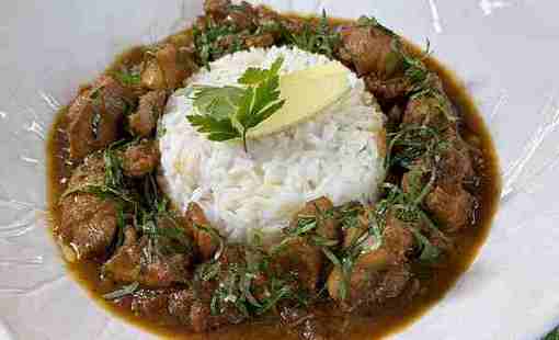 Курица с курагой