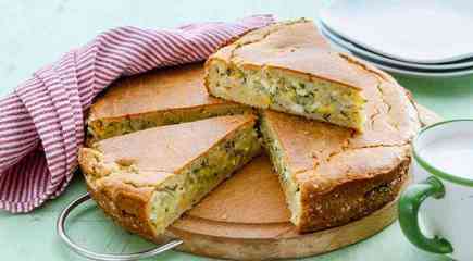 Пирог с капустой и укропом