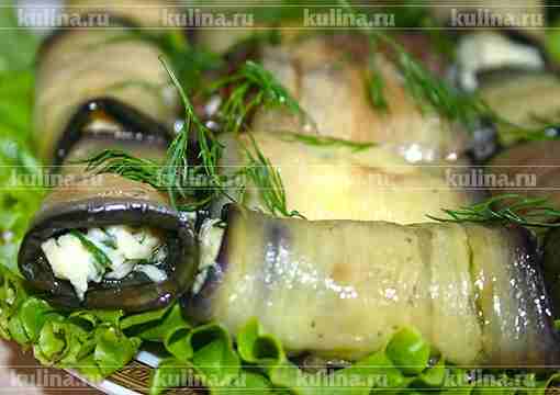 Баклажаны с сыром