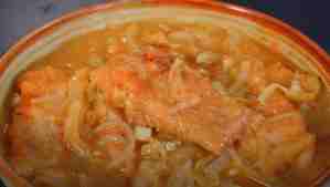 Рыба с карри